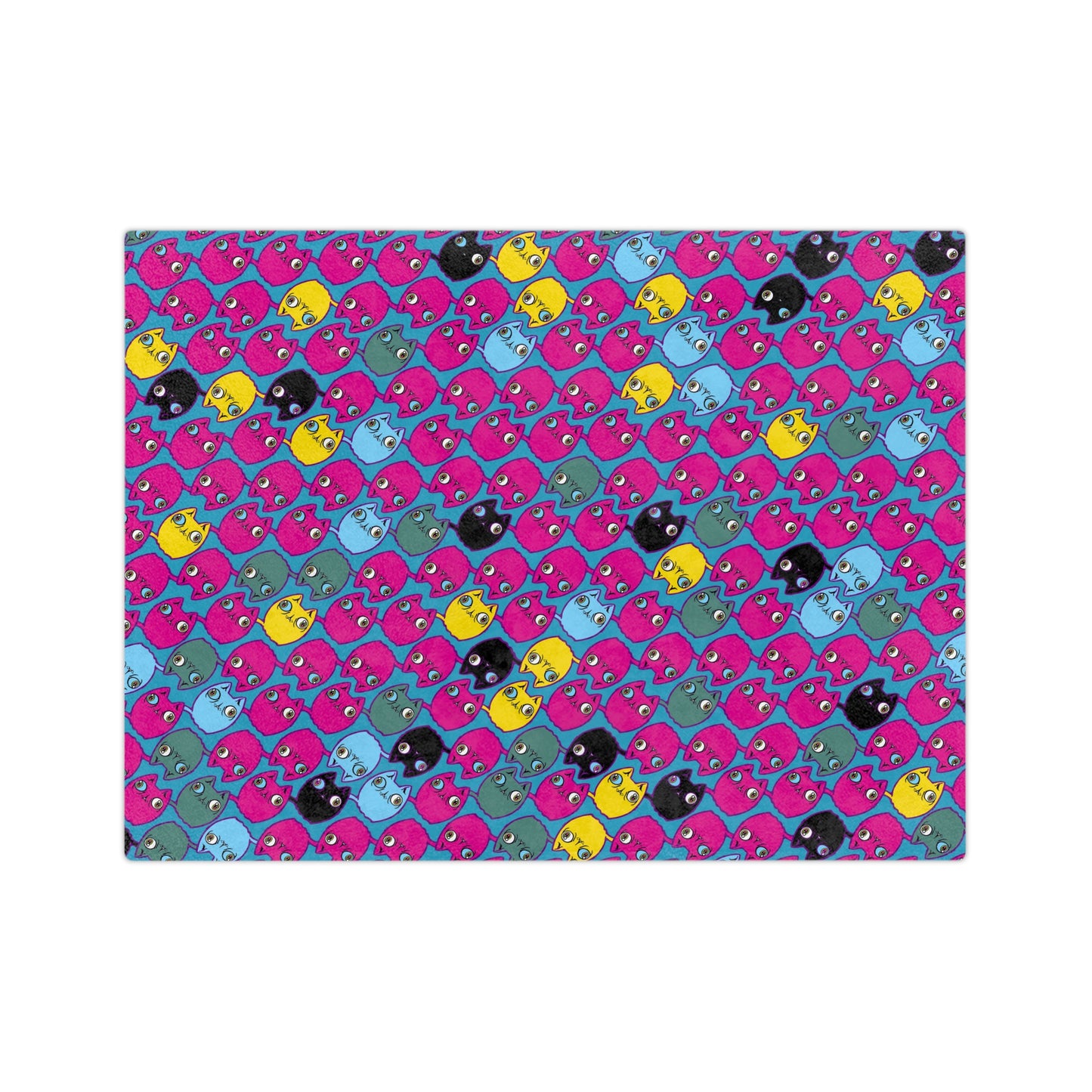 Velveteen Minky Cat Blanket