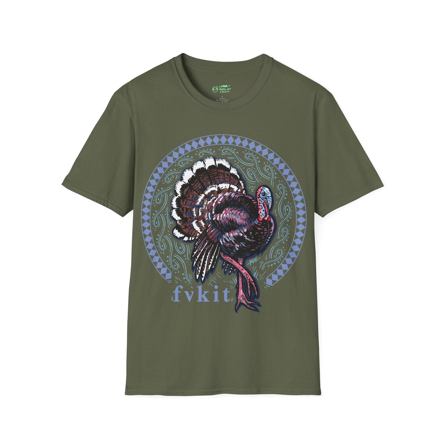 Fvkit - Choctaw Turkey - Unisex Softstyle T-Shirt