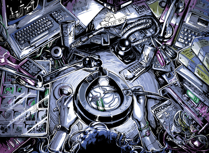 Phreaker - Giclée Print Poster (2nd edition unsigned)