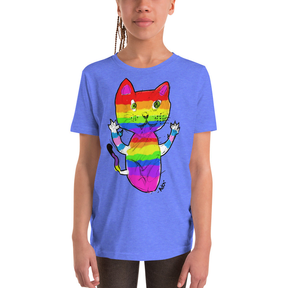 Youth Pride Cat T-Shirt