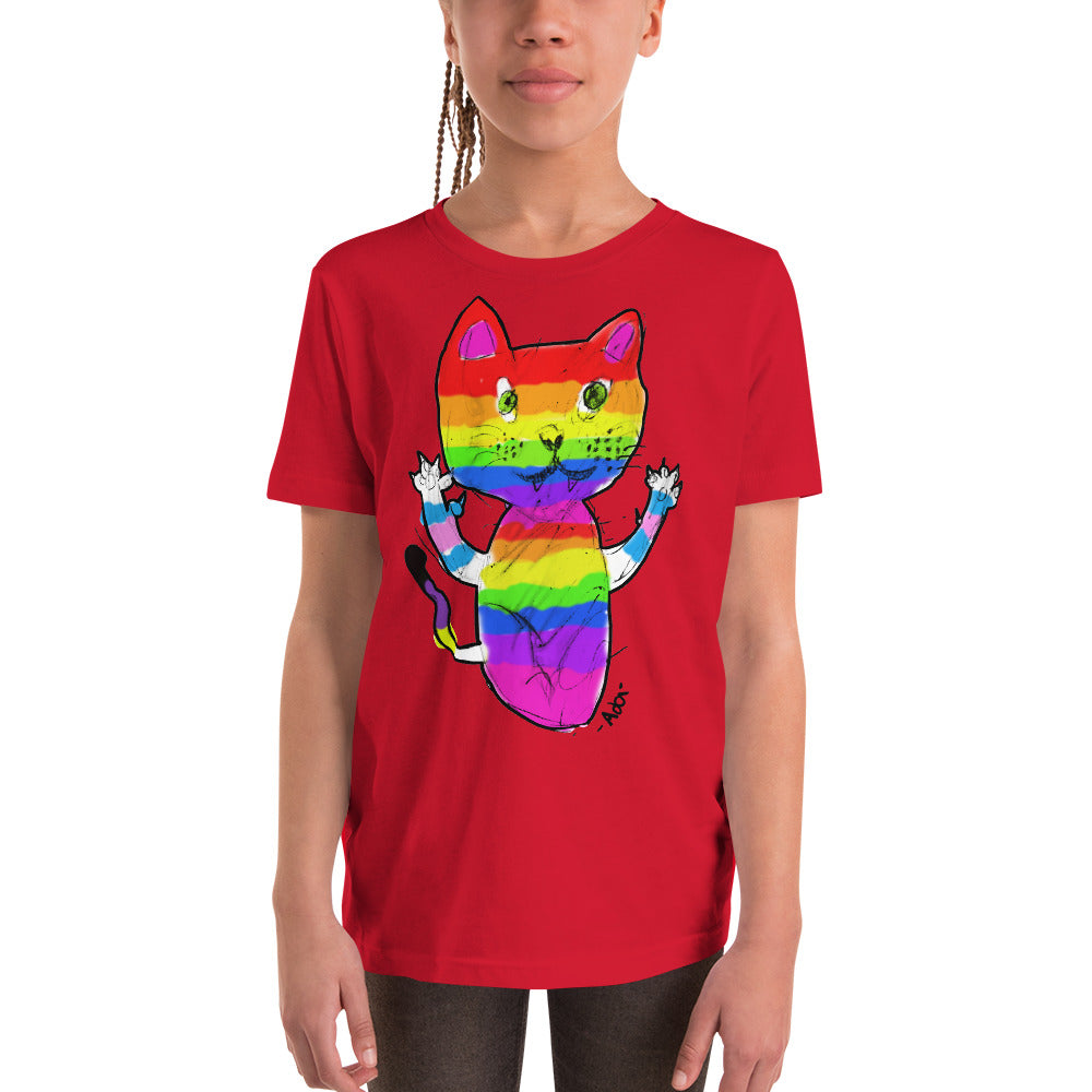 Youth Pride Cat T-Shirt