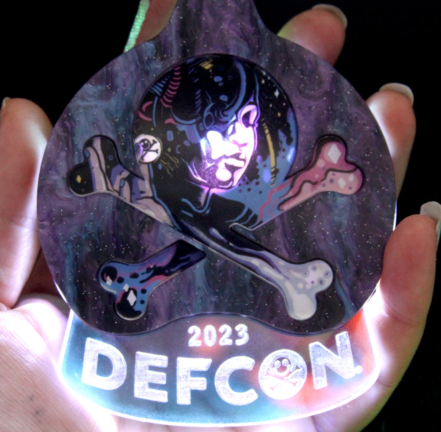 Aurora Purple - DEFCON 2023 Ornament